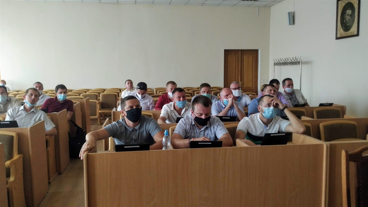 Депутати Червоноградської міської ради під час сесії