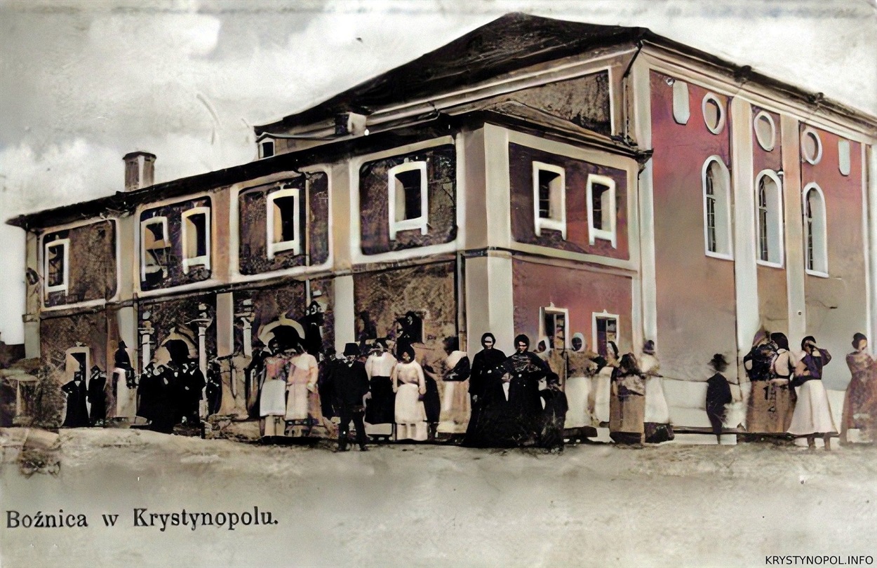 Кристинопільська синагога, яка, на жаль, не збереглася